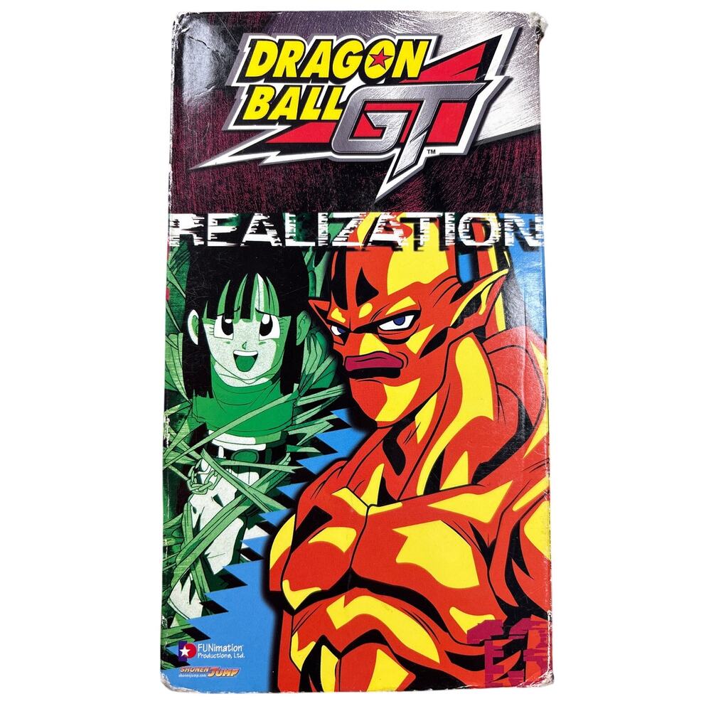 Dragonball GT Realization 2003 VHS Funimation Toei animation anime tv show